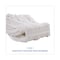 Boardwalk Looped-End Wet Mop, White, Rayon BWK424REA - alternate 5